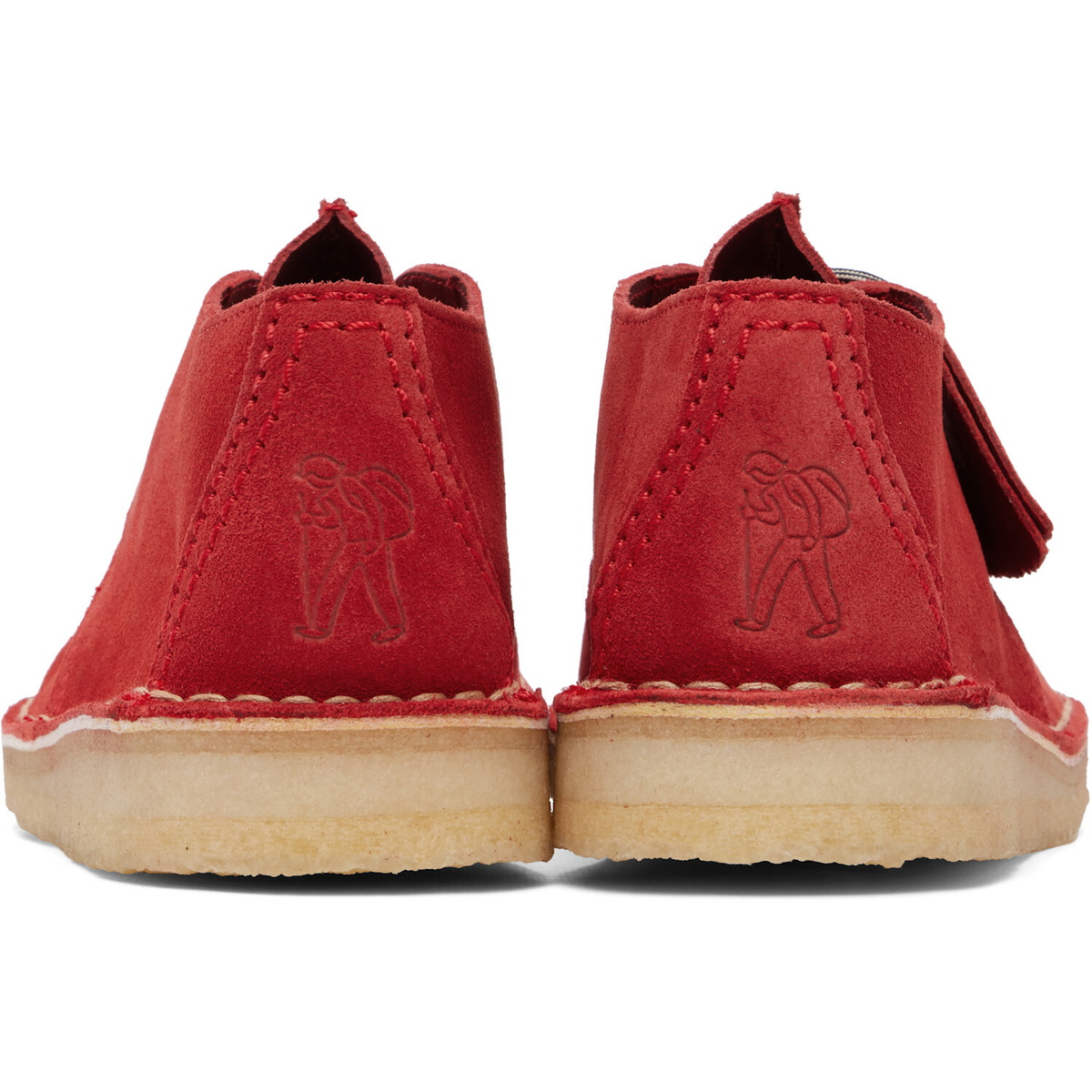 Clarks Originals Red Desert Trek Derbys