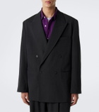 A.Presse Double-breasted wool blazer