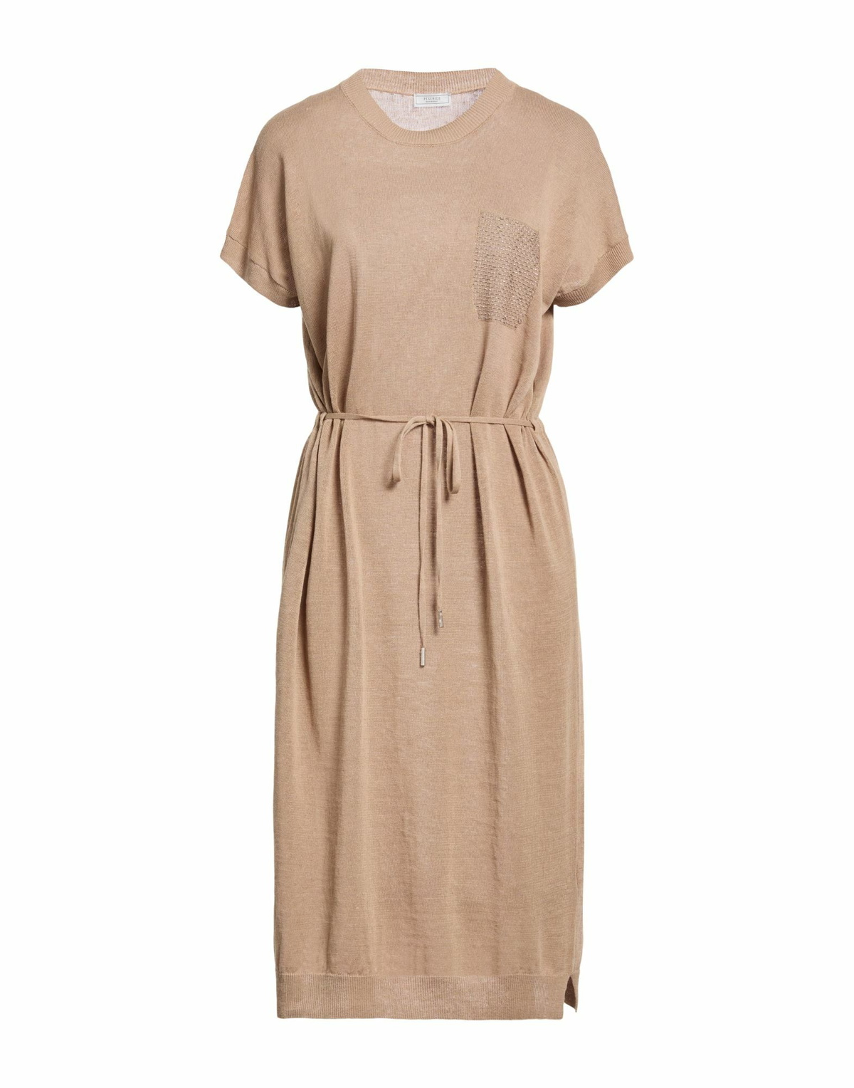 Peserico Womens Midi dress Sand