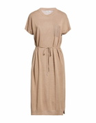 Peserico Womens Midi dress Sand