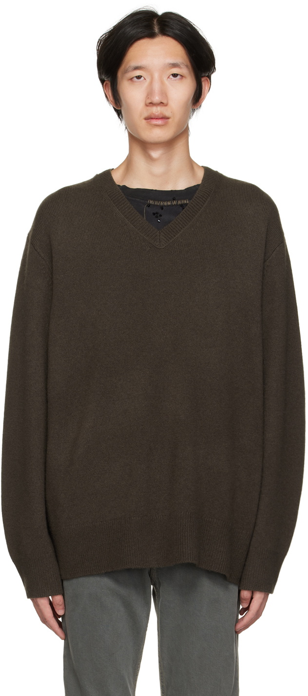 Acne studios collar sweater best sale