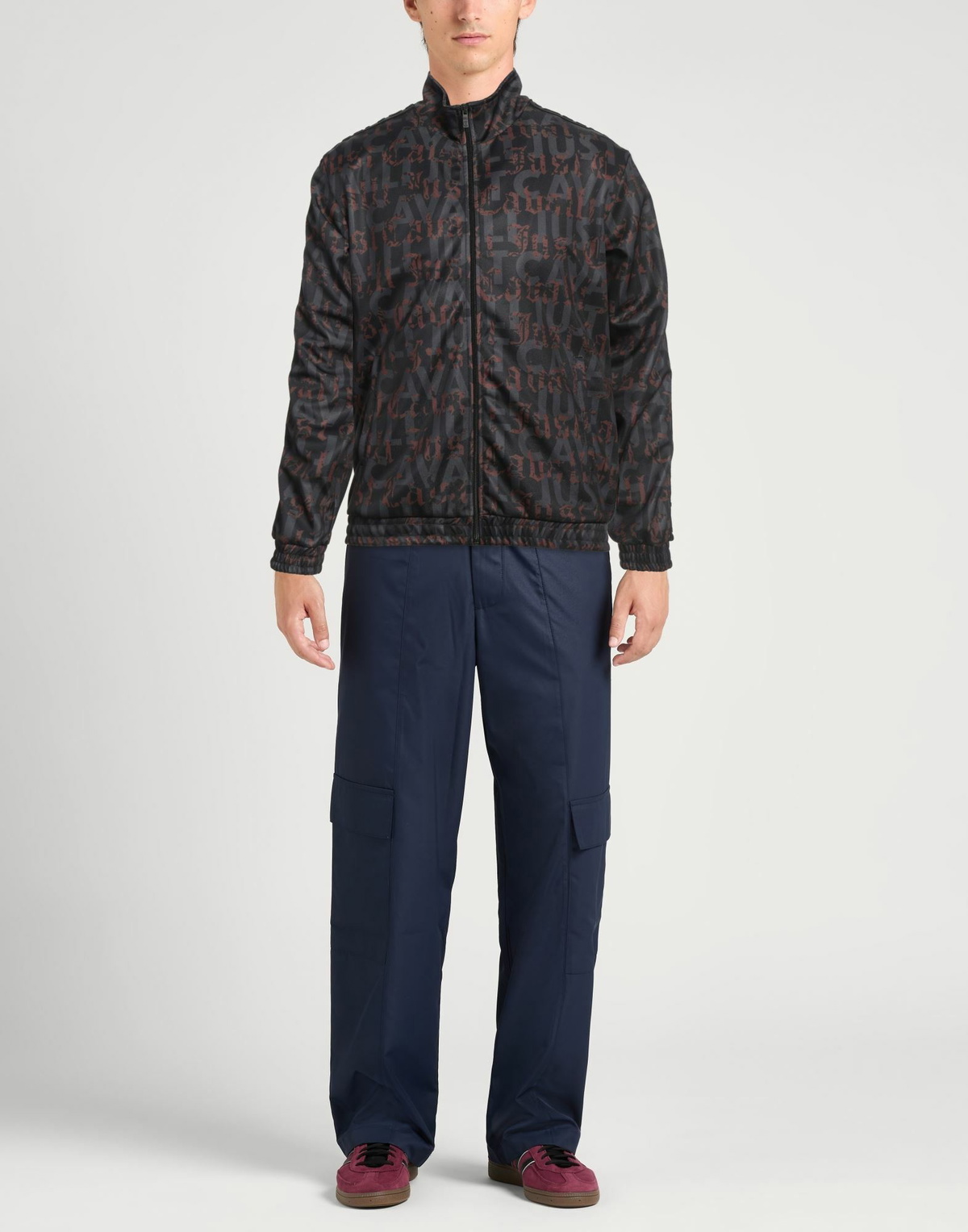 Just Cavalli Mens Sweatshirt in Black