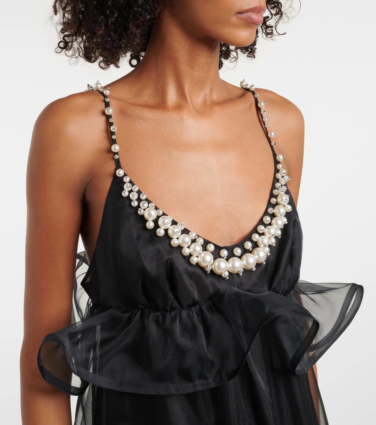 Zimmermann Crush ruffled silk organza maxi dress Zimmermann