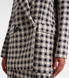 Nina Ricci Double-breasted tweed blazer
