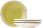 Jars Céramistes Khaki Tourron Small Plate Set, 4 pcs
