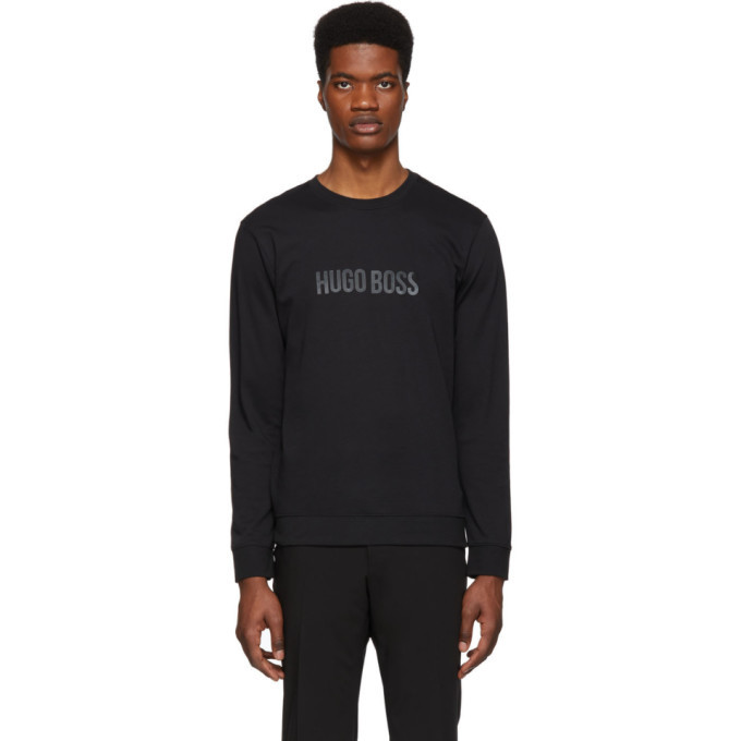 Photo: Boss Black Logo Long Sleeve T-Shirt