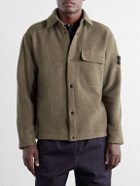 Stone Island - Micro Bouclé Overshirt - Green
