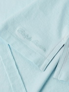 Ralph Lauren Purple label - Logo-Embroidered Cotton-Lisle T-Shirt - Blue