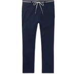 Lanvin - Navy Slim-Fit Cotton Trousers - Men - Navy