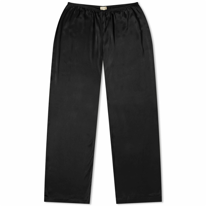 Photo: DONNI. Women's Satiny Simple Pant in Jet