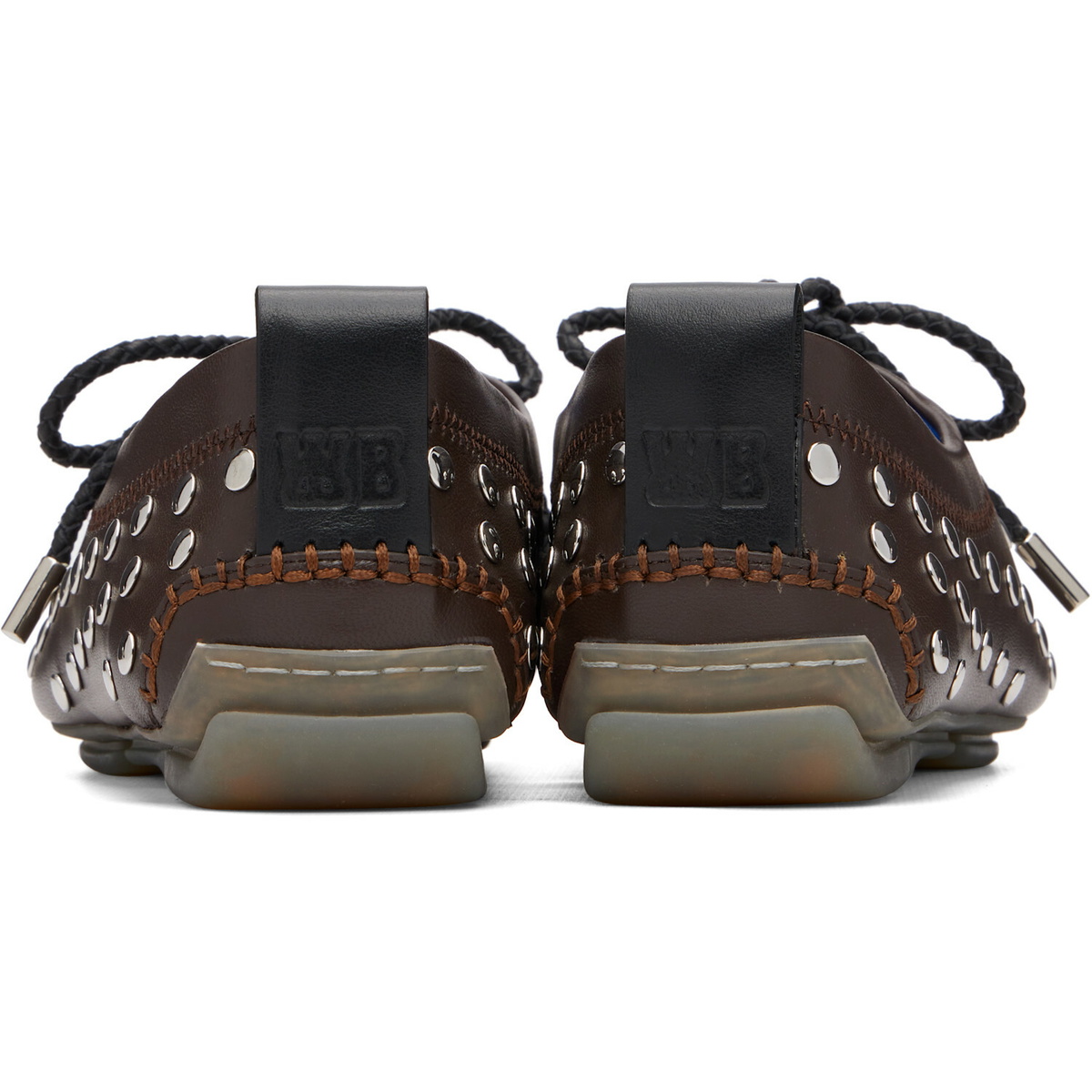 Wales Bonner Brown Chakra Loafers