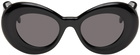 LOEWE Black Curvy Sunglasses