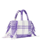 MC2 Saint Barth Colette Blanket Handbag With Tartan Print