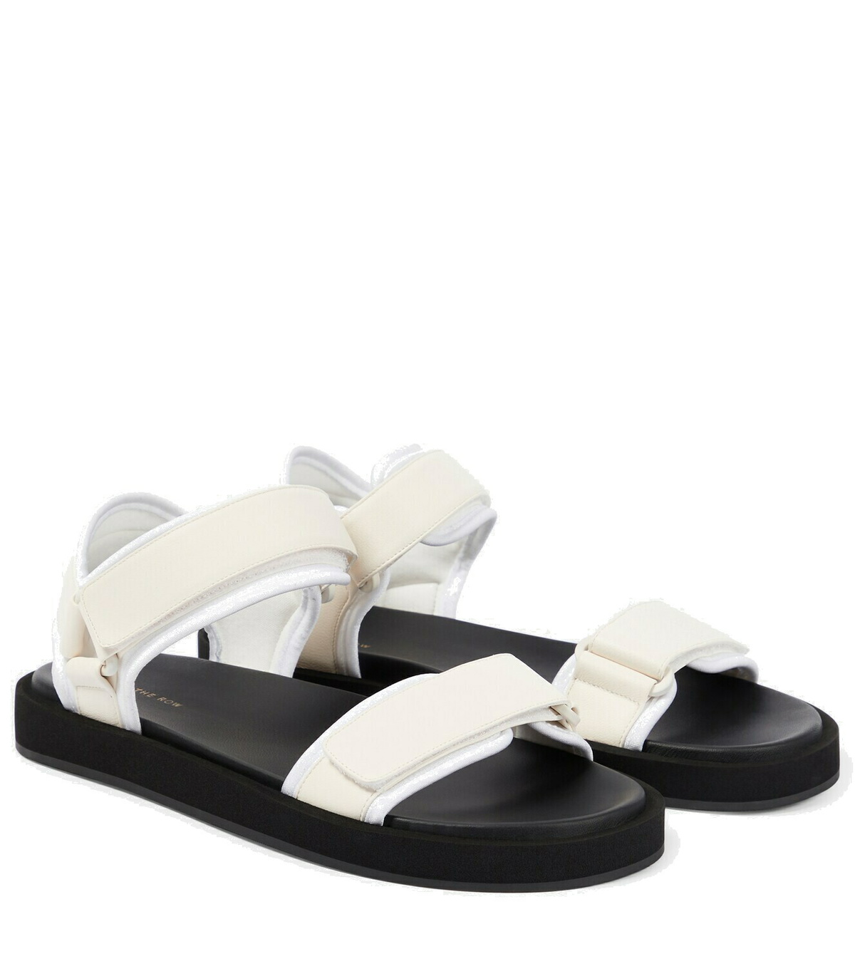 The Row レザー製 Line Sandal The Row Line Strappy Leather Sandals | Saks Fifth Avenue
