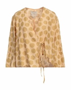 Alessia Santi Womens Top Sand