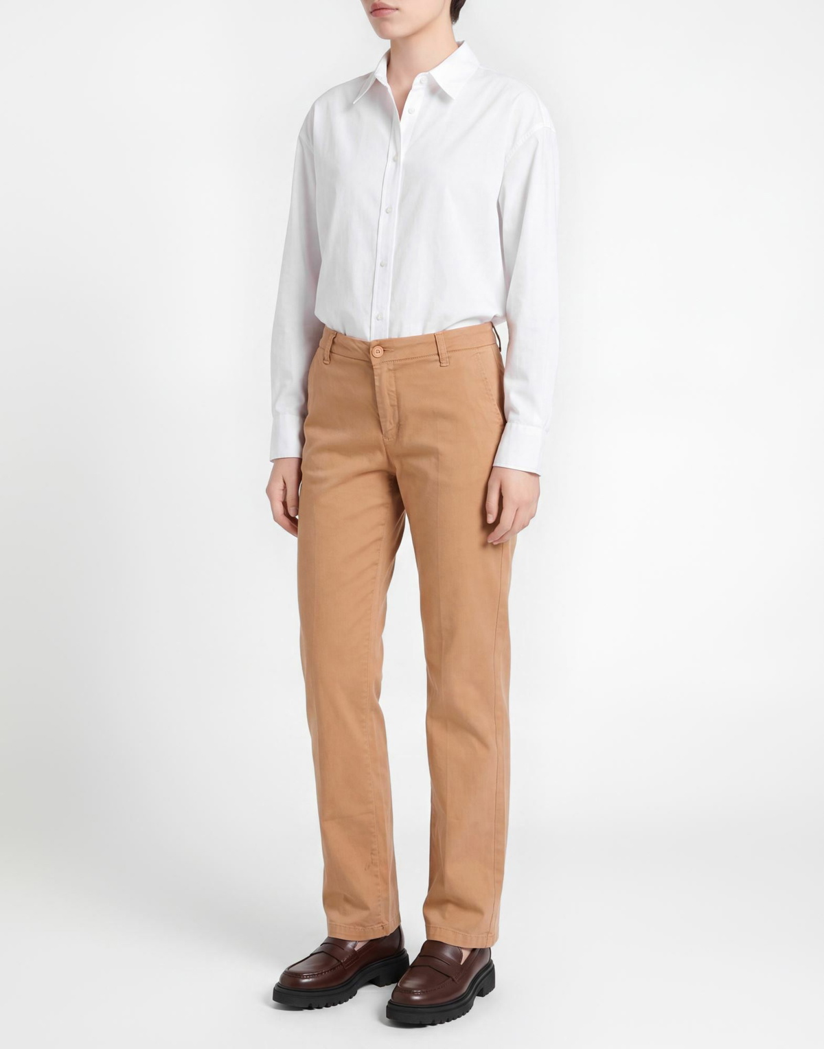 Manila Grace Womens Pants Sand