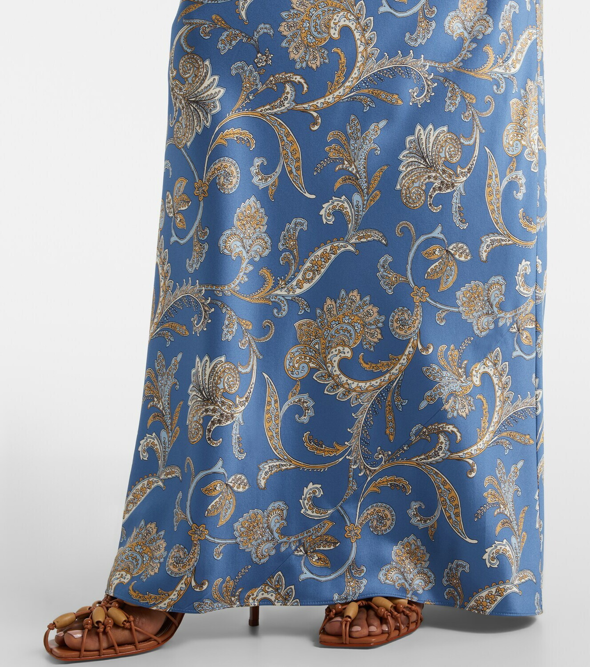 Veronica Beard Ember printed silk-blend maxi dress