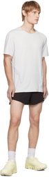 POST ARCHIVE FACTION (PAF) Gray On Edition Running T-shirt
