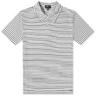 A.P.C. Men's Pablo Stripe Polo Shirt in White