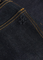 Tory Burch Cropped Flared-leg Jeans Denim