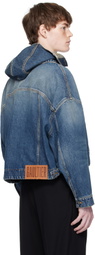 Jean Paul Gaultier Blue 'The Double' Denim Jacket