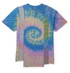Needles - Tie-Dyed Cotton-Jersey T-Shirt - Blue