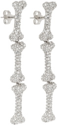 Vivienne Westwood Silver Faustine Long Earrings