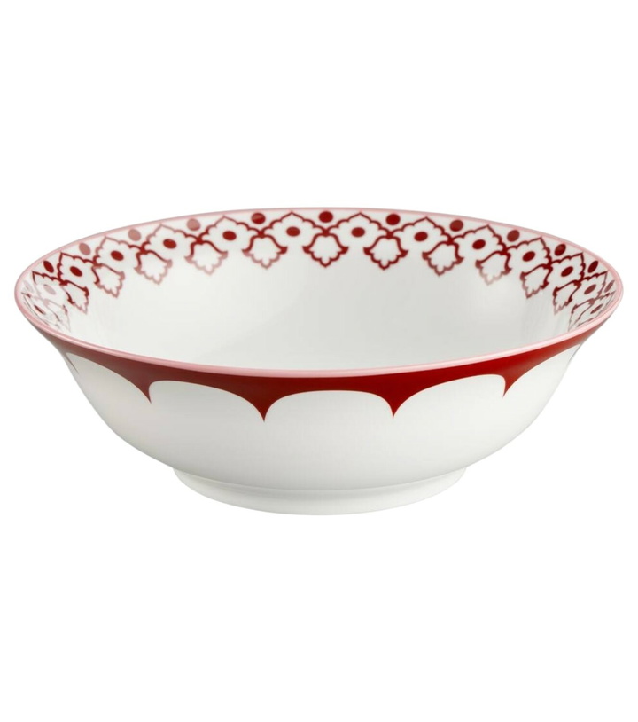 Photo: Aquazzura Casa Jaipur porcelain salad bowl
