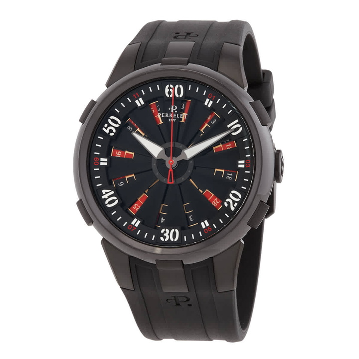 Photo: Perrelet Turbine XL Roulette Automatic Mens Watch A4054-1