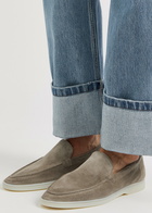 Aurélien Yacht Suede Loafers Grey