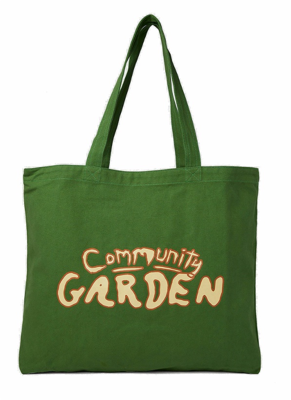 Photo: Community Garden Tote Bag in Green
