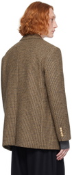 Dunst Brown Check Blazer