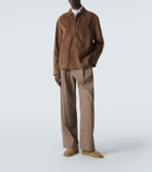 The Row Nicola suede desert boots
