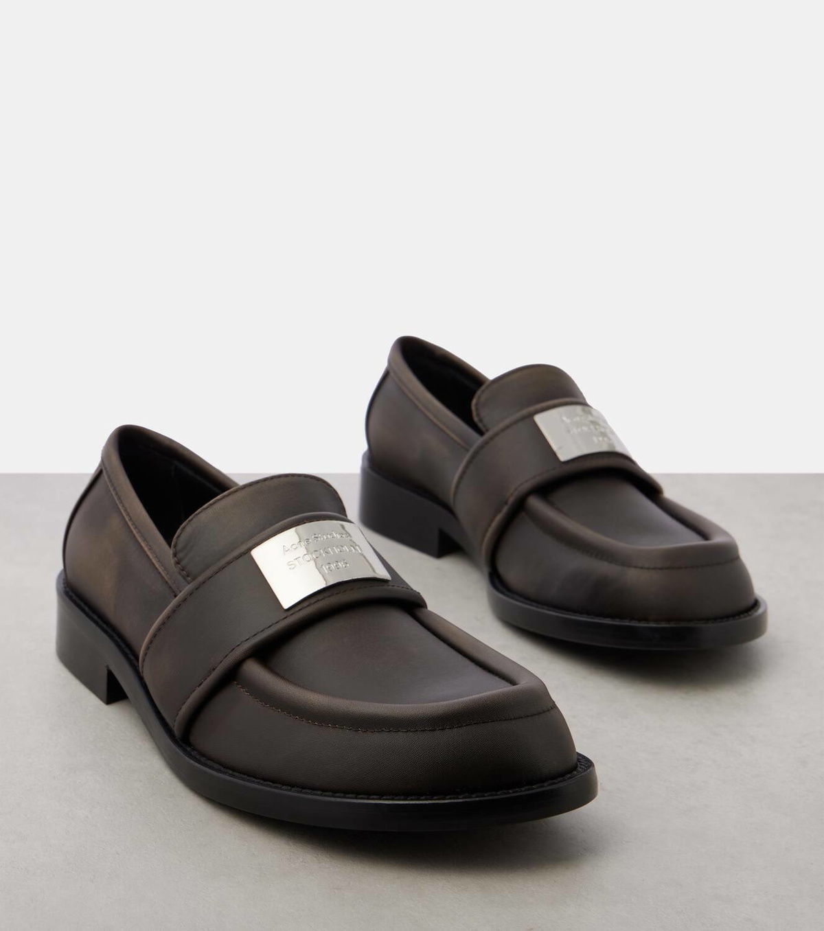 Acne Studios Logo loafers Acne Studios