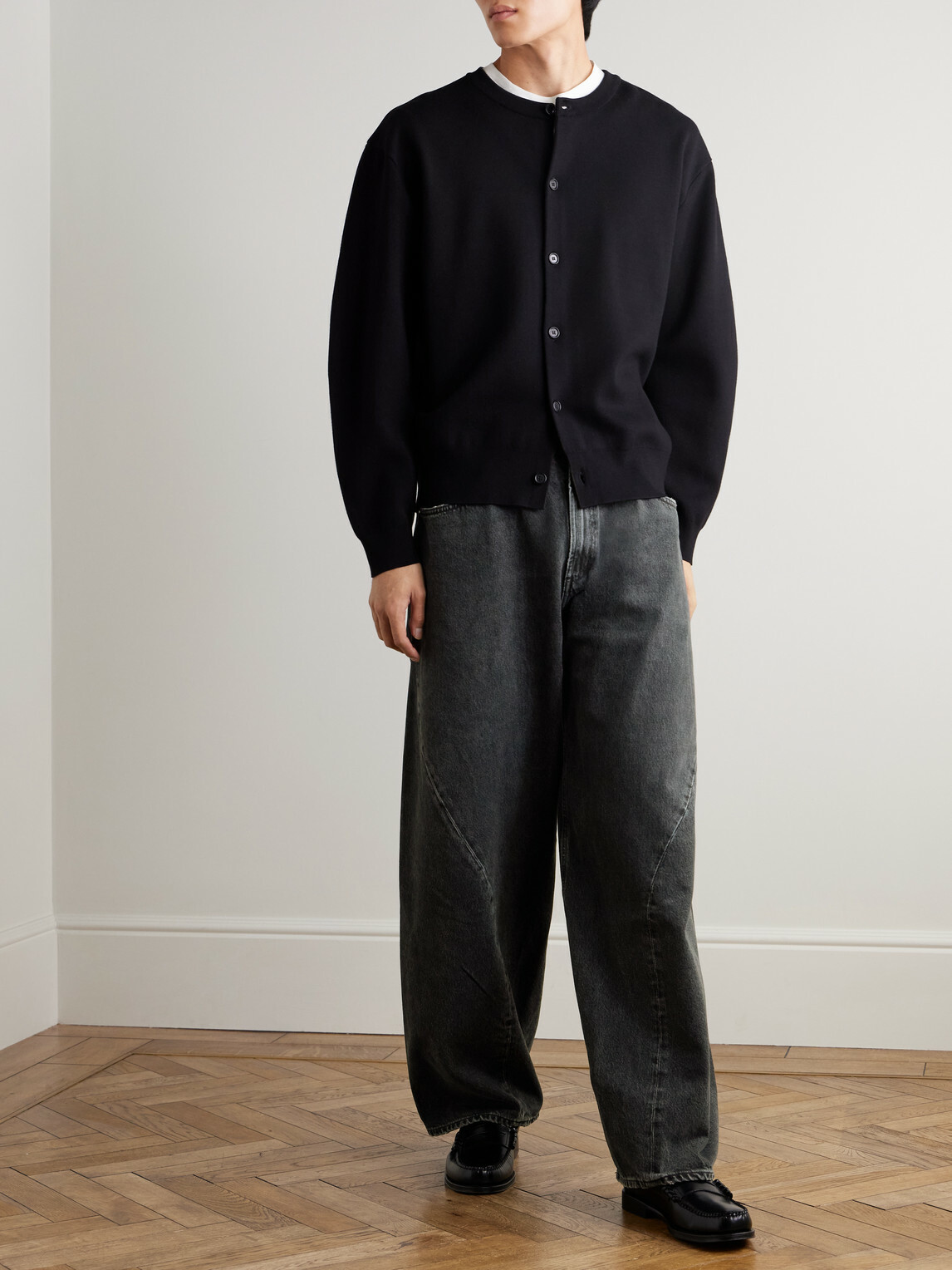 AGOLDE - Twist Tapered Jeans - Black