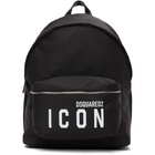 Dsquared2 Black Icon Backpack