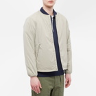 Danton Men's Collarless Insulation Jacket in Sage Khaki