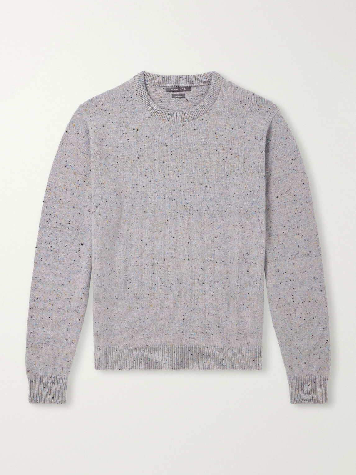 Begg & Co - Brennan Cashmere Sweater - Gray