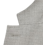 Ermenegildo Zegna - Grey Unstructured Mélange Wool-Blend Blazer - Gray