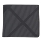 Burberry Grey and Black London Check Bifold Wallet