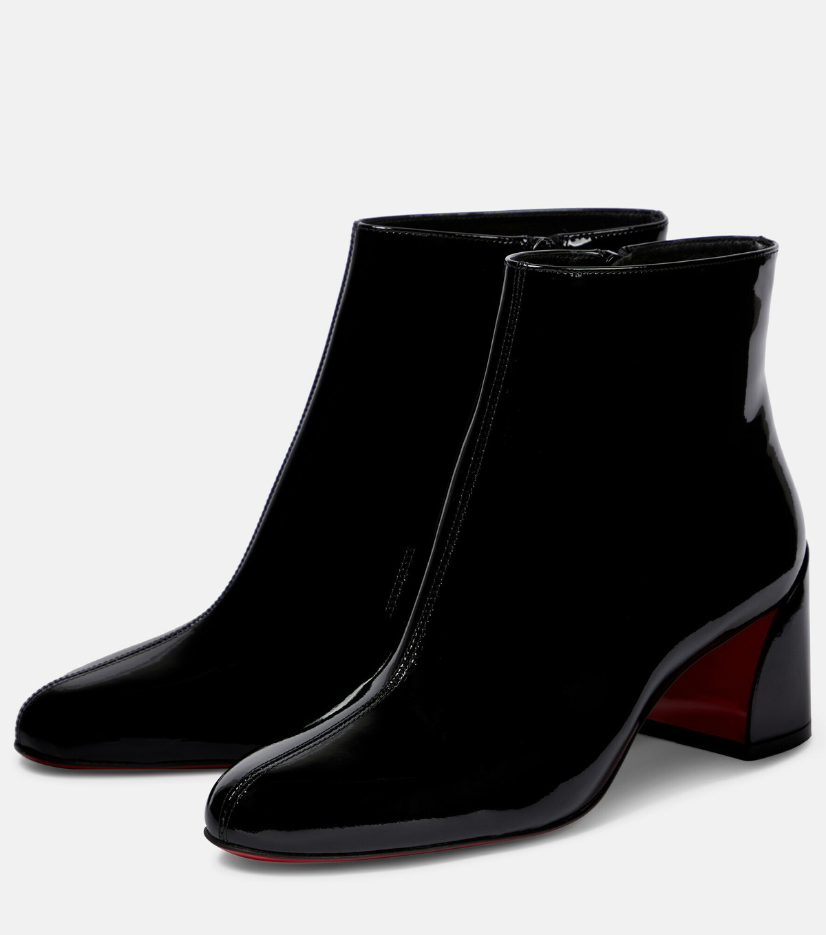 Christian Louboutin - Turela 55 patent leather ankle boots
