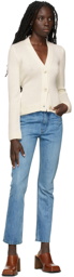 Brock Collection Blue Wright Jeans