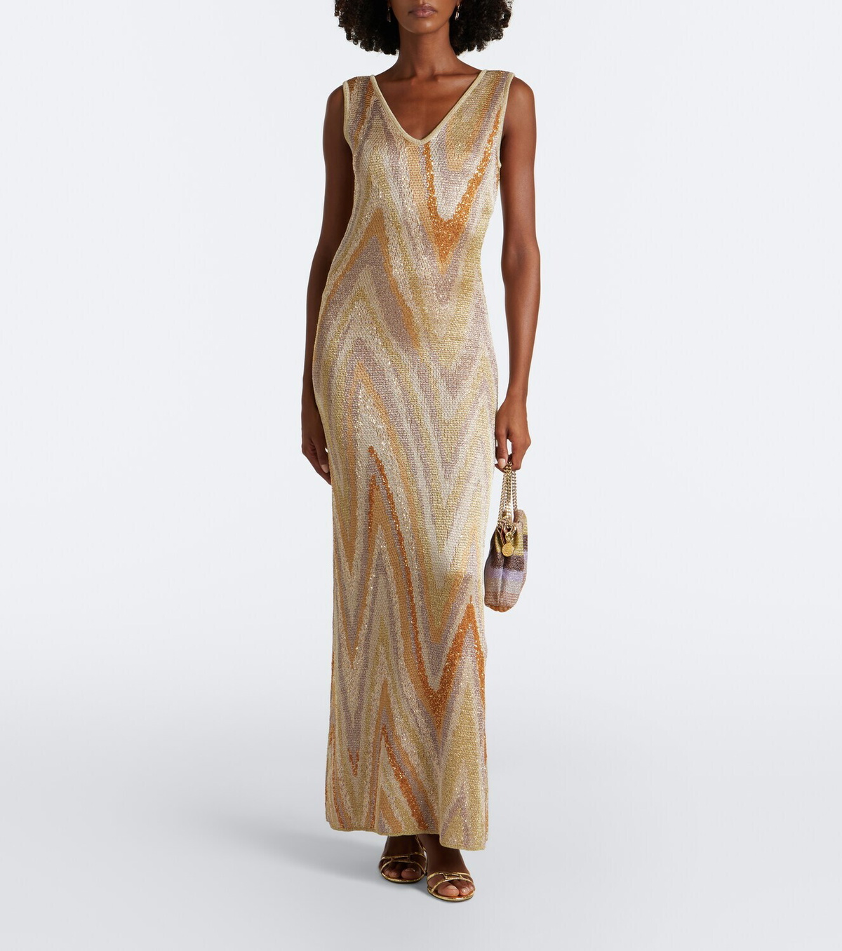 Missoni Knitted pouch
