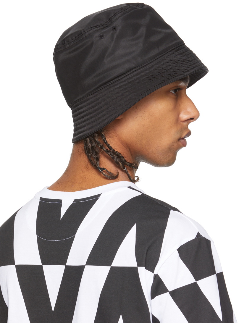 Valentino Garavani Black VLTN Bucket Hat Valentino Garavani