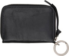Dries Van Noten Black Leather Card Holder