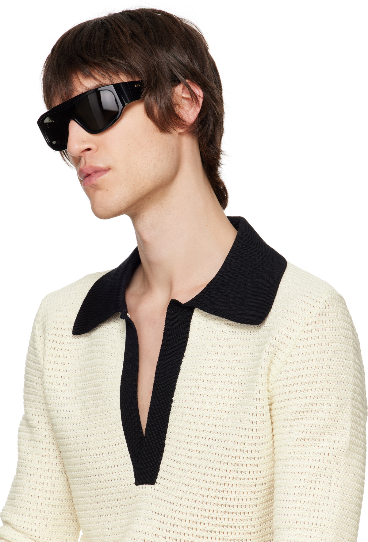 RETROSUPERFUTURE Black Ufo Sunglasses RETROSUPERFUTURE display picture 2