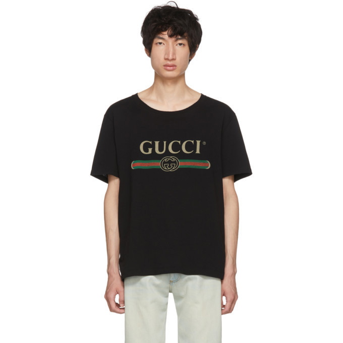 Photo: Gucci Black Logo T-Shirt