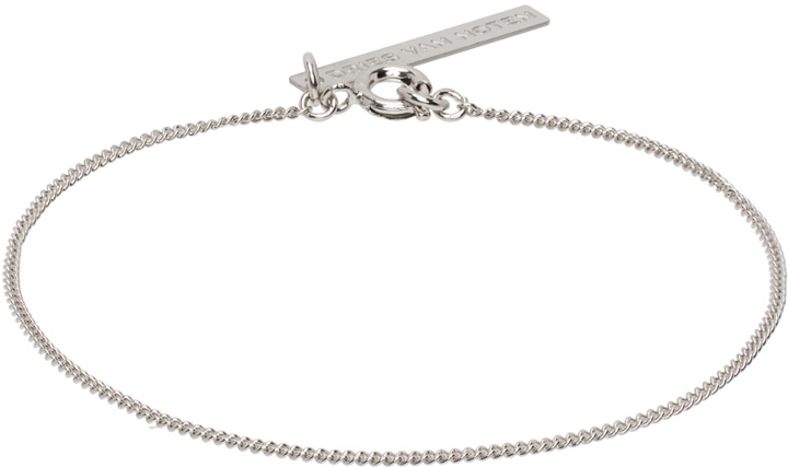 Photo: Dries Van Noten Silver Curb Chain Bracelet