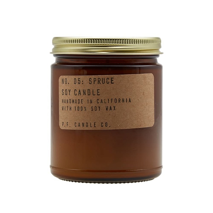 Photo: P.F. Candle Co No.05 Spruce Soy Candle