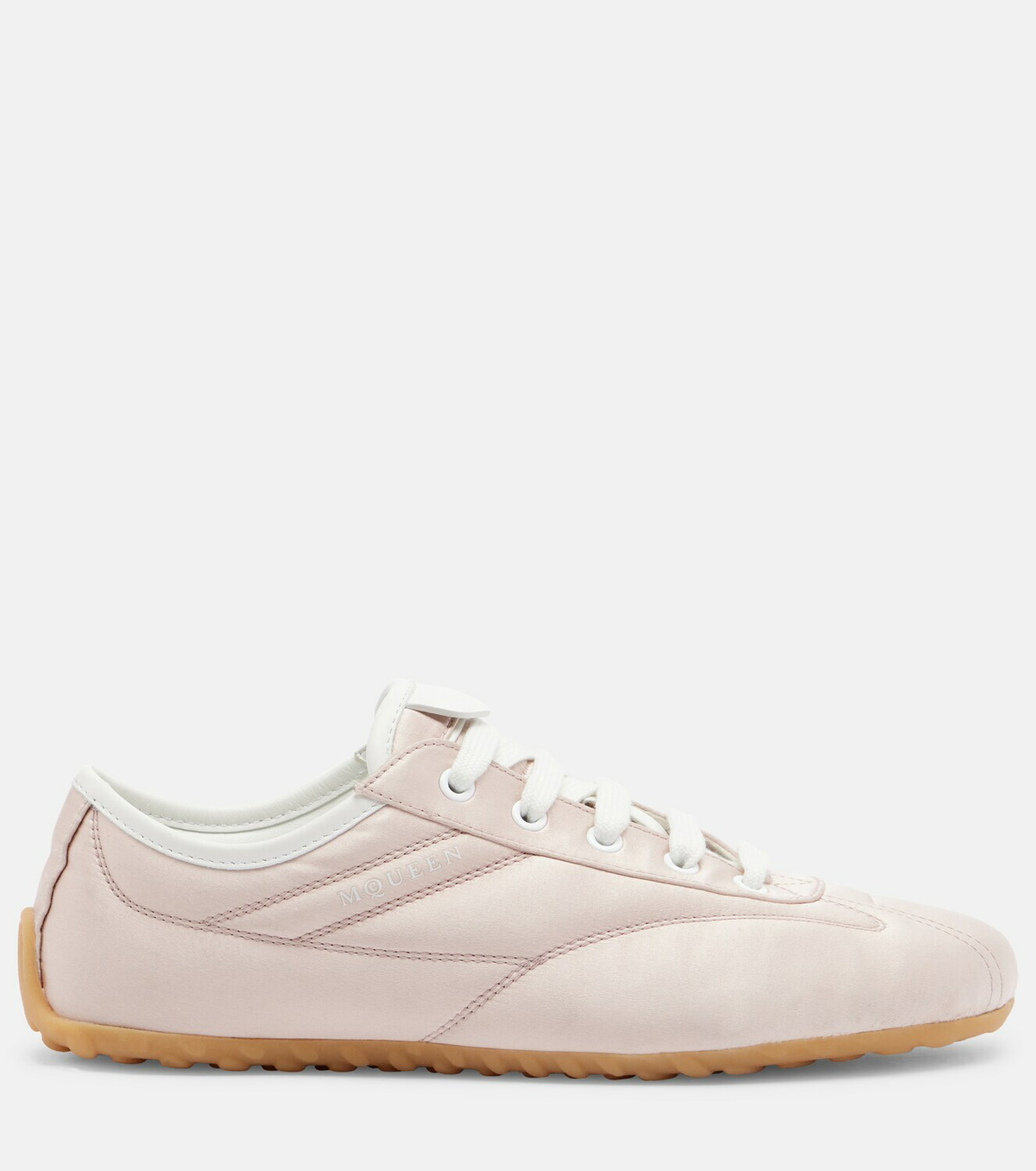 McQueen Boxe satin sneakers
